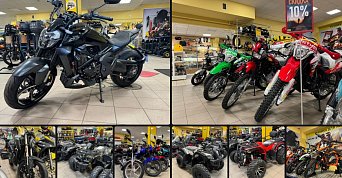  Большой выбор мотоциклов и квадроциклов в магазинах "БАРС" !